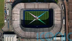 Artwork placed on Murrayfield pitch to mark women&rsquo;s sport milestone