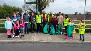 Syrian community supporting litter clean up project in Tipperary Town