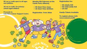 Kilkenny's Cois Nore 5K to take place on St Brigid's Day
