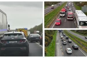 WATCH: 'Expect significant delays' - Traffic at standstill across Ireland amid fuel protest