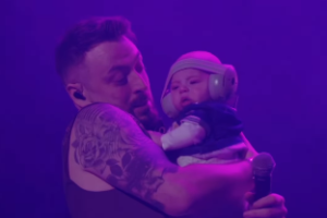 Fans rally round as The 2 Johnnies star shares heart-warming update on baby boy's health