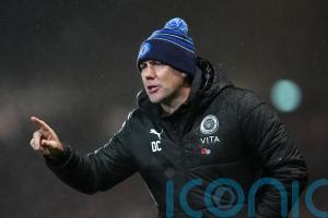 Stockport boss Dave Challinor fumes at his side’s display in loss to Stevenage