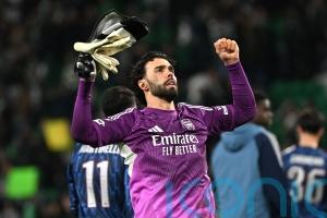 Mikel Arteta hails ‘extraordinary’ David Raya after Arsenal victory in Lisbon