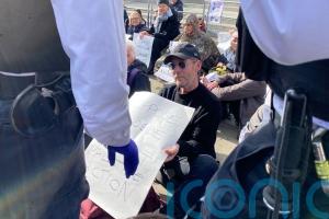 Massive Attack musician Robert Del Naja arrested at Palestine Action protest