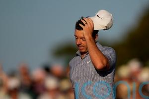 Rory McIlroy looks for answers on the range as Masters lead vanishes