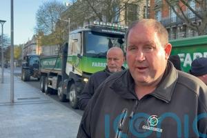 Dublin fuel protesters ‘ambushed’ in late-night Garda operation, spokesman says