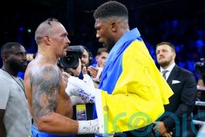 Anthony Joshua gets ‘unbelievable lift’ training in Spain with Oleksandr Usyk