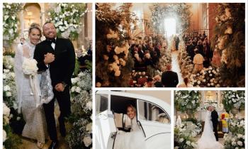 PICTURES: Conor McGregor shares intimate snaps from secret Vatican wedding to Dee Devlin