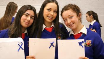 PHOTOS: Smiles all around as Louth Junior Cert students collect their results