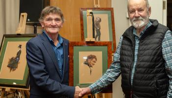 Tipperary artist donates over 100 paintings for charity auction in aid of injured jockeys