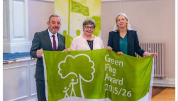 Phenomenal win for Laois as five parks across the county awarded Green Flags