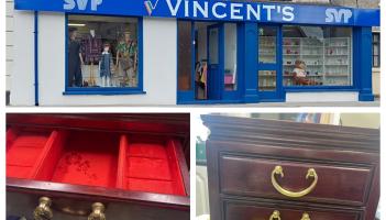 Laois charity shop seeks help to locate donor of 'valuable' items