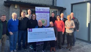 Local Tipperary cancer support centre accepts generous €15,000 donation