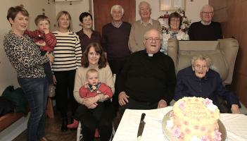 Ireland&rsquo;s oldest person celebrates her 109th birthday in Offaly