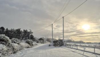 Very cold in Donegal with frost and icy stretches on untreated surfaces slow to clear