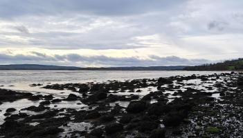 A Cold morning in Donegal with frost, ice and any fog or freezing fog clearing