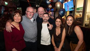 Special landmark birthday celebrated at popular venue during night out in Tullamore