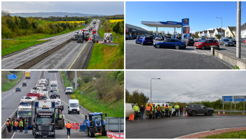 IN PICTURES: Kilkenny people race to the pub amid fuel cost protests