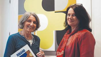 Pauline Flynn exhibition Riband opens at a Tipperary arts centre