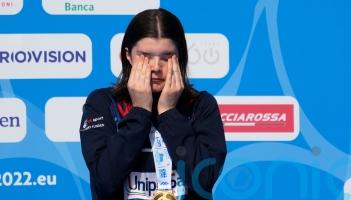 Andrea Spendolini-Sirieix wins European Championships platform gold