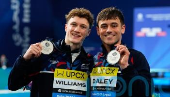 Tom Daley and Noah Williams book Olympics spot with silver at Doha championships