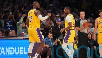 LeBron James makes history alongside son in NBA season opener