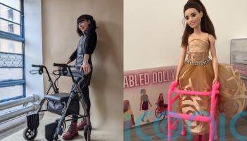Disabled mother makes mobility aids for dolls to show people using sticks and frames they ‘should not be ashamed’