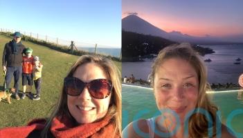 ‘My husband died of a sudden heart attack after having backache – now I’m a thriving digital nomad with my kids in Bali’