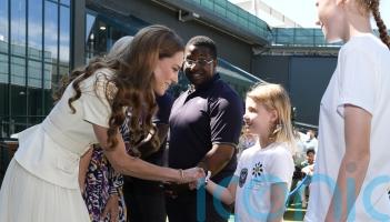 Girl, 8, tells Kate not to be &lsquo;nervous&rsquo; for Wimbledon trophy presentation