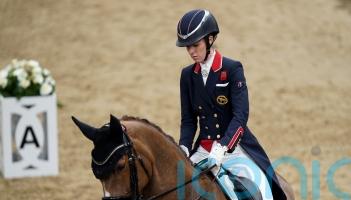 Charlotte Dujardin made dressage comeback at Gloucestershire event