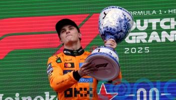 Oscar Piastri wins Dutch Grand Prix as Lando Norris hopes go up in smoke