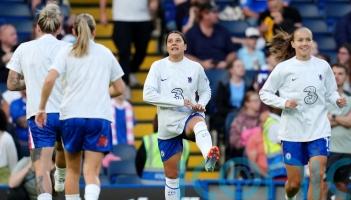 Chelsea warm up in ‘blood-stained shorts’ to challenge period stigma in sport
