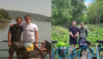 Stockport man who felt ‘helpless’ after losing dad to a brain tumour cycles from home to Singapore with best friend