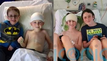 ‘Our twins were diagnosed with the same one-in-a-million condition eight years apart – doctors didn’t know what it was’