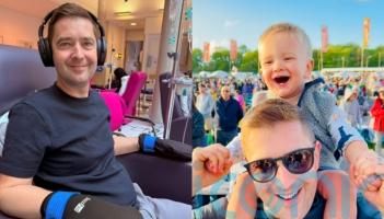 ‘Surely lightning can’t strike twice’ – Dad diagnosed with cancer after wife’s death fundraises for life-saving treatment