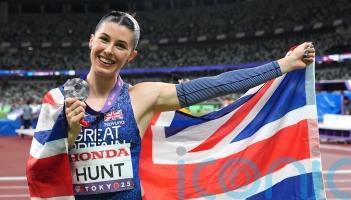 ‘Academic badass and track goddess’ – Amy Hunt celebrates shock 200m silver