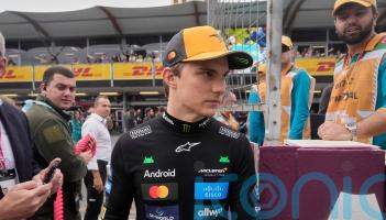 Championship leader Oscar Piastri crashes on first lap of Azerbaijan Grand Prix