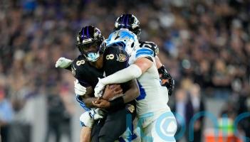 Lamar Jackson sacked seven times as Detroit Lions eclipse Baltimore Ravens 38-30