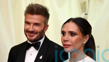 Beckham family supports Victoria at Paris Fashion Week