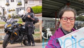 ‘I found love for motorcycling in my 50s, now I help other menopausal women do the same’