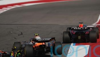 McLaren’s Lando Norris and Oscar Piastri collide in first-corner sprint carnage