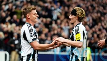 Harvey Barnes scores twice as Newcastle brush aside Benfica
