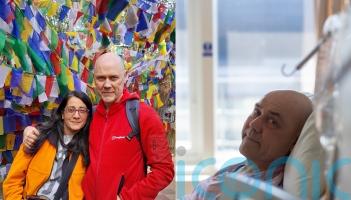 Father’s incurable blood cancer caught when stubbed toe caused broken neck as disease was ‘eating away’ at his bones