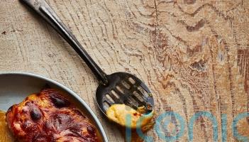 James Martin’s Welsh rarebit with bacon and chutney