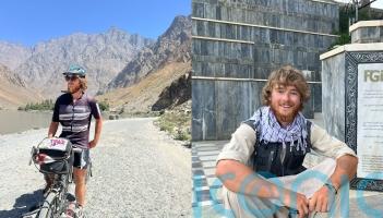 &lsquo;You only live once&rsquo;: Man, 26, cycles from Cheshire to Nepal, covering 120km a day, on an epic journey toward Thailand