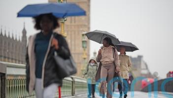 Parts of UK to see heavy rain as cold snap comes to an end