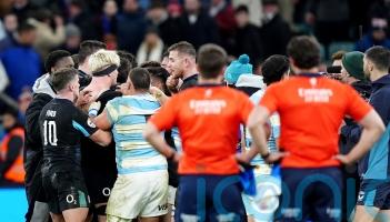 England flanker Tom Curry branded a &lsquo;bully&rsquo; after tunnel bust-up with Argentina