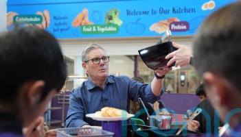 Starmer dishes up as more free school meals set to be rolled out