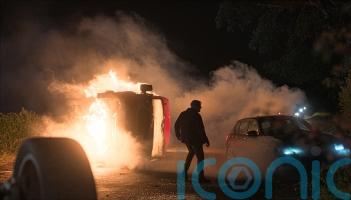 First look at Coronation Street and Emmerdale crossover shows explosive crash