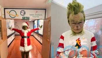 Grinch impersonator who visits hospitals to spread joy hopes to give character &lsquo;new meaning&rsquo; on film&rsquo;s 25th anniversary